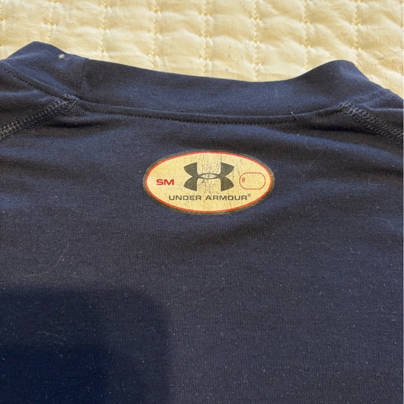 Under Armour shirts. Two shirts.
Navy and Blue.
Size small - Picture 6 of 7